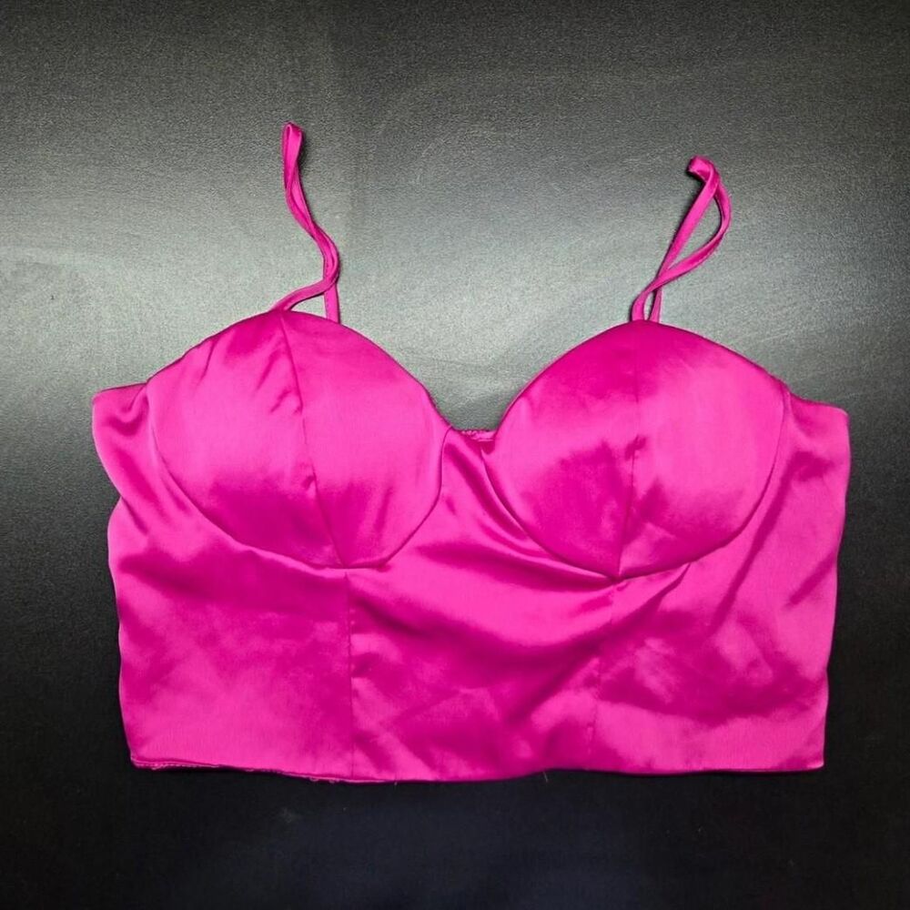 Sincerely-jules-for-bandier Women's Pink and Purple Crop-top